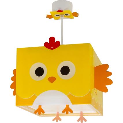 Dalber 64642 - Otroški lestenec LITTLE CHICKEN 1xE27/15W/230V