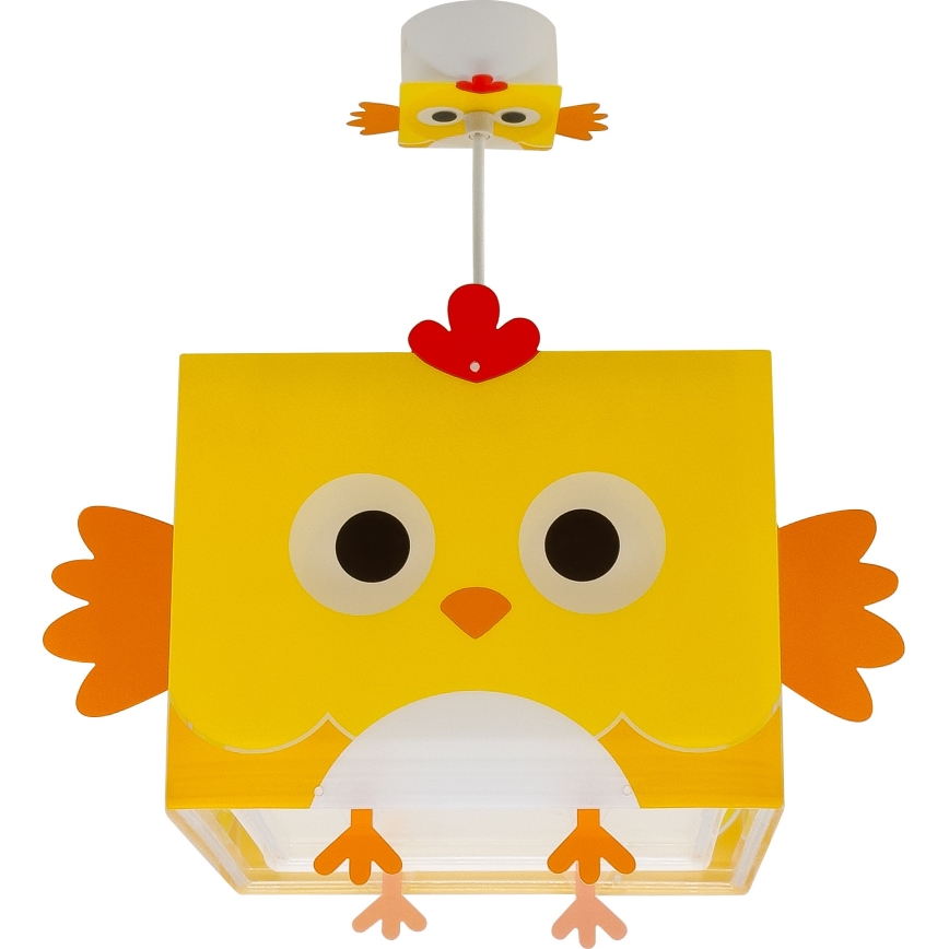 Dalber 64642 - Otroški lestenec LITTLE CHICKEN 1xE27/15W/230V