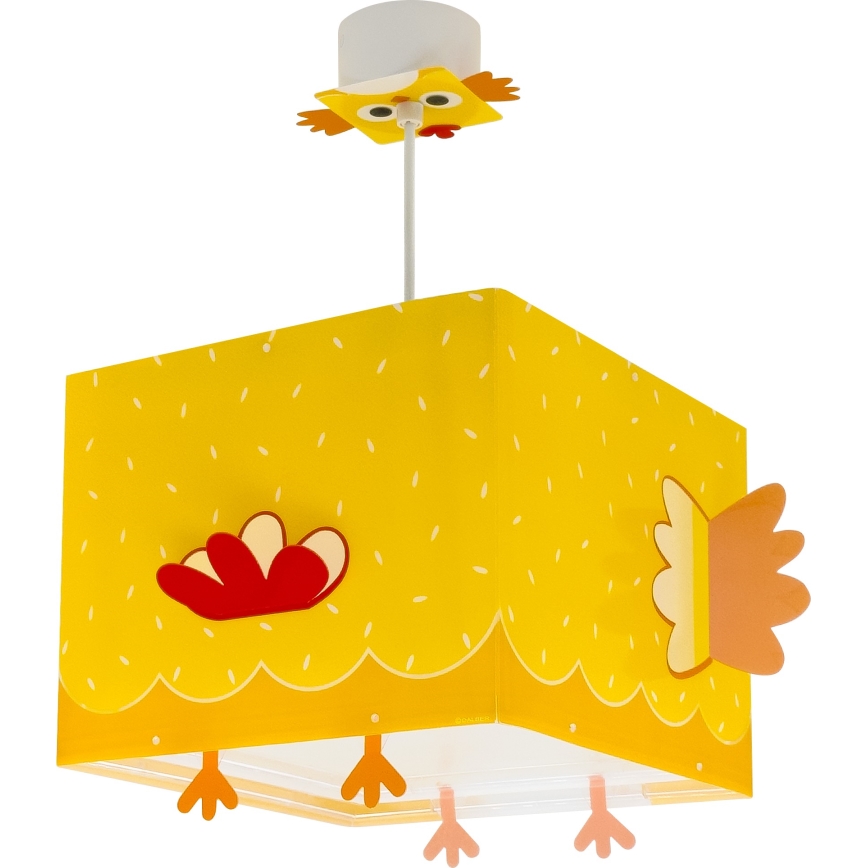 Dalber 64642 - Otroški lestenec LITTLE CHICKEN 1xE27/15W/230V