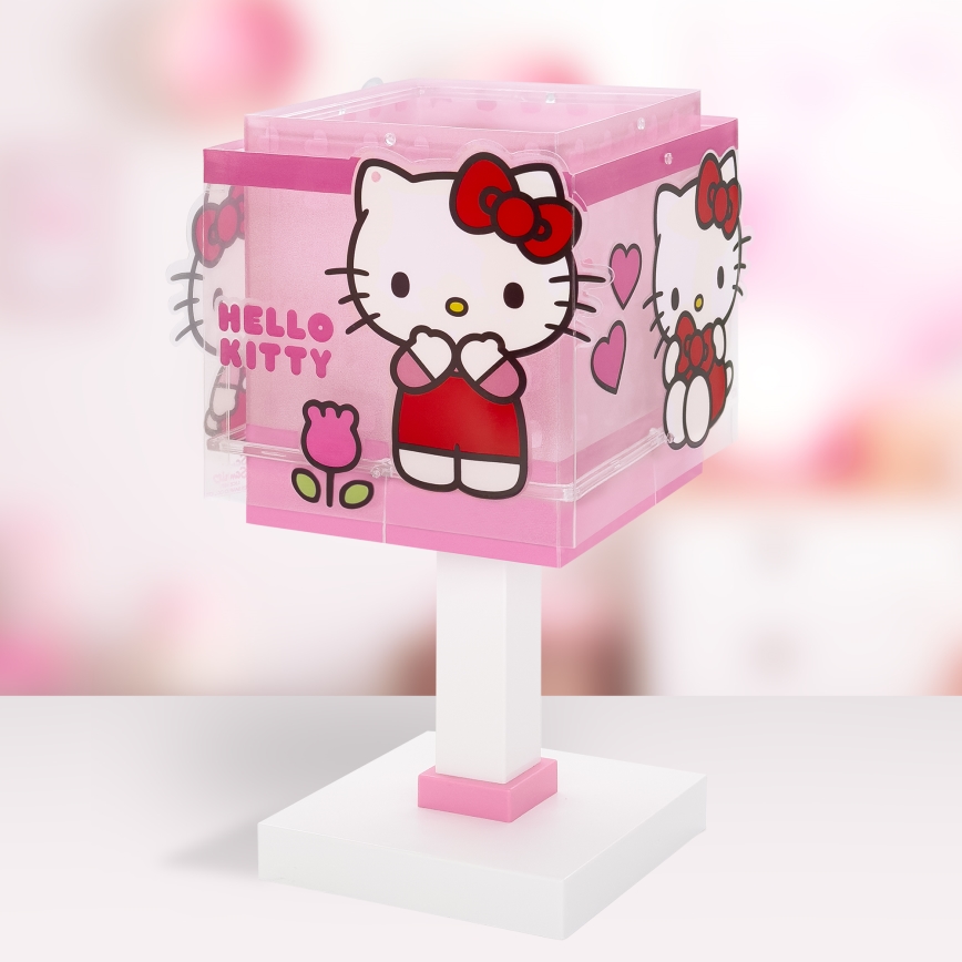 Dalber 73261 - LED otroška namizna svetilka HELLO KITTY 1xG4/4W/230V roza