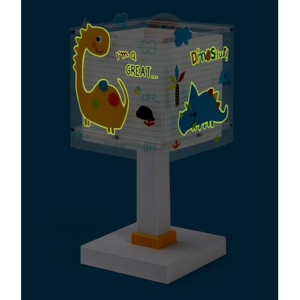 Dalber 73451N - LED otroška svetilka DINOS 1xG4/4W/230V večbarvna