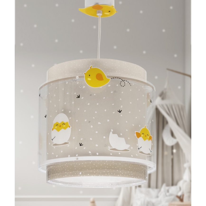Dalber 76872 - Otroški lestenec BABY CHICK 1xE27/15W/230V