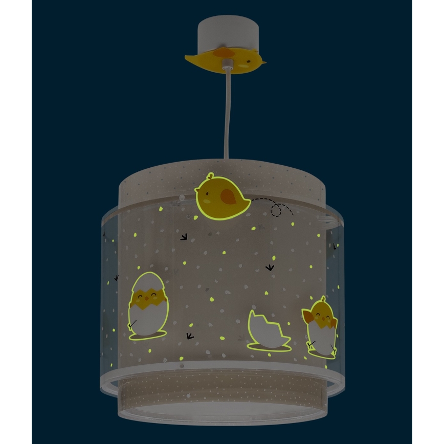 Dalber 76872 - Otroški lestenec BABY CHICK 1xE27/15W/230V