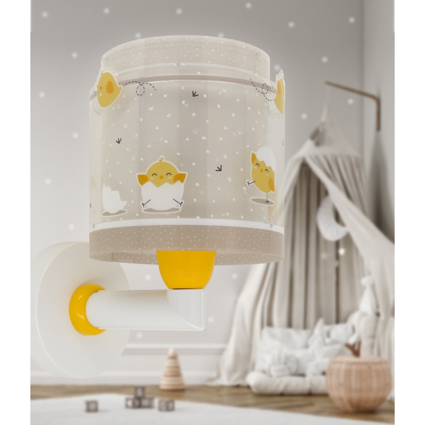 Dalber 76879 - Otroška stenska svetilka BABY CHICK 1xE27/15W/230V