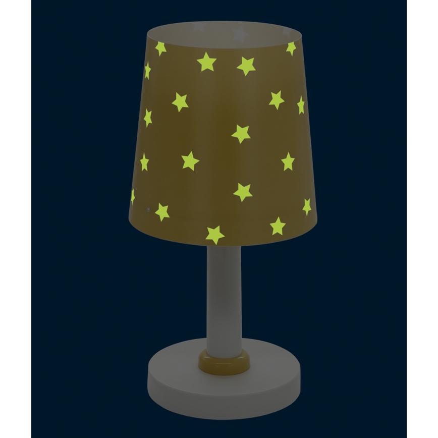 Dalber 82211A - Otroška svetilka STAR LIGHT 1xE14/40W/230V rumena