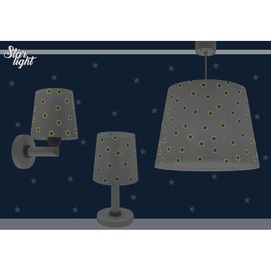 Dalber 82212B - Otroški lestenec STAR LIGHT 1xE27/60W/230V bel