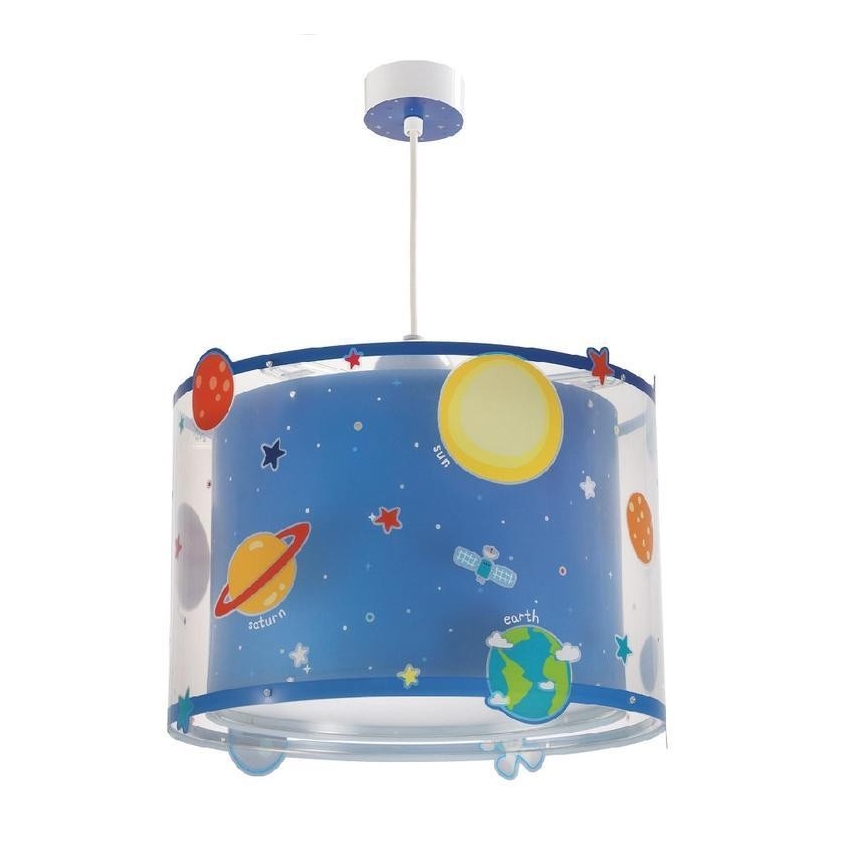 Dalber D-41342 - Otroški lestenec PLANETS 1xE27/60W/230V