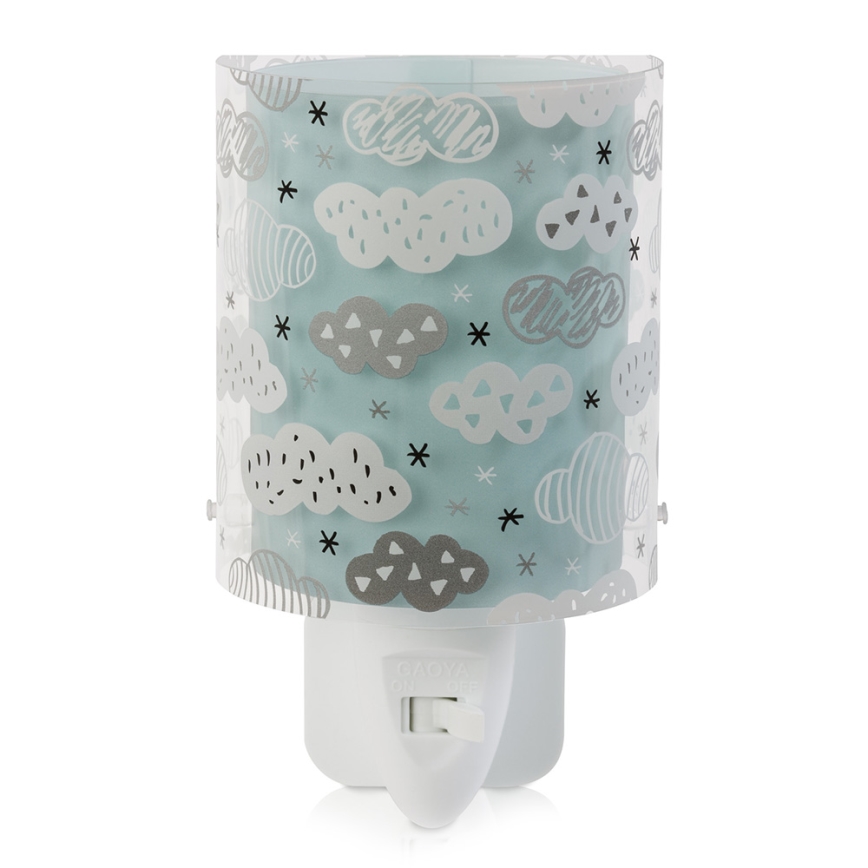 Dalber D-41415H - LED Otroška nočna luč CLOUDS 1xLED/0,3W/230V