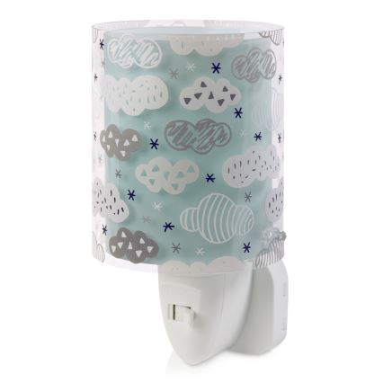Dalber D-41415H - LED Otroška nočna luč CLOUDS 1xLED/0,3W/230V