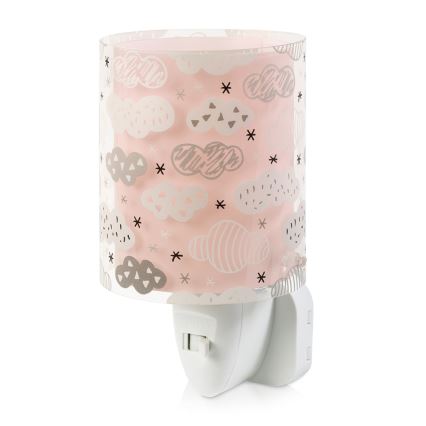 Dalber D-41415S - LED Otroška nočna luč CLOUDS 1xLED/0,3W/230V