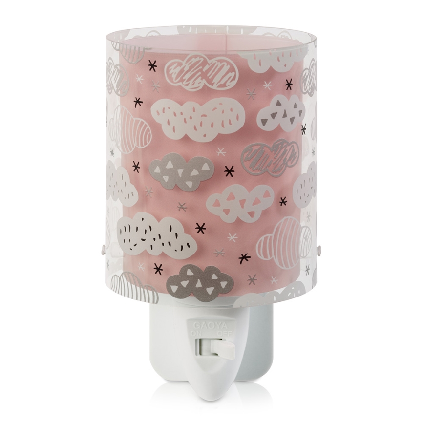 Dalber D-41415S - LED Otroška nočna luč CLOUDS 1xLED/0,3W/230V