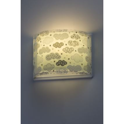 Dalber D-41418H - Otroška stenska svetilka CLOUDS 1xE27/60W/230V