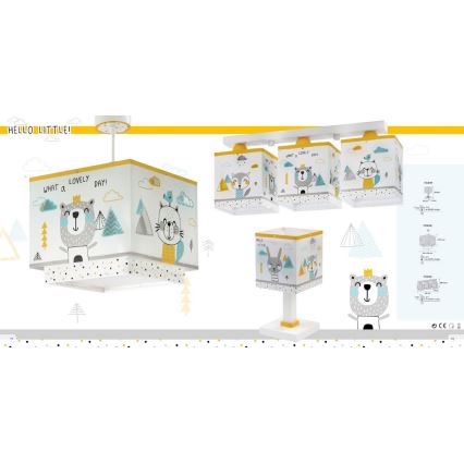 Dalber D-73241 -  Otroška lučka HELLO LITTLE 1xE14/40W/230V