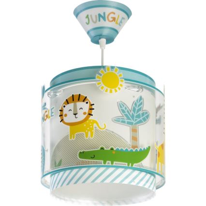 Dalber D-76112 - Otroški lestenec JUNGLE 1xE27/60W/230V