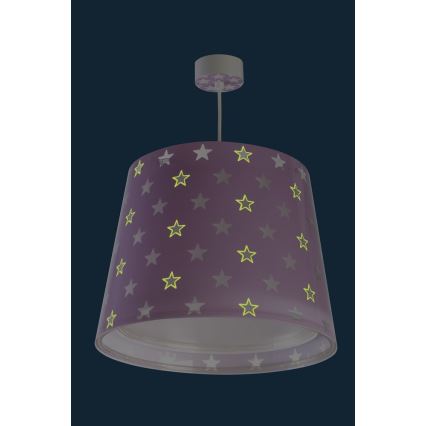 Dalber D-81212L - Otroški lestenec STARS 1xE27/60W/230V