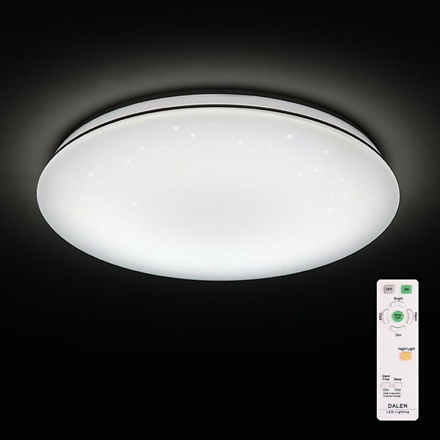 Dalen DL-S28TX - LED zatemnitvena stropna svetilka STAR SKY LED/28W/230V
