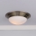 Där Lighting BAR5275 - Stropna svetilka za kopalnico BARCLAY 1xE27/60W/230V, premer 31 cm, medena
