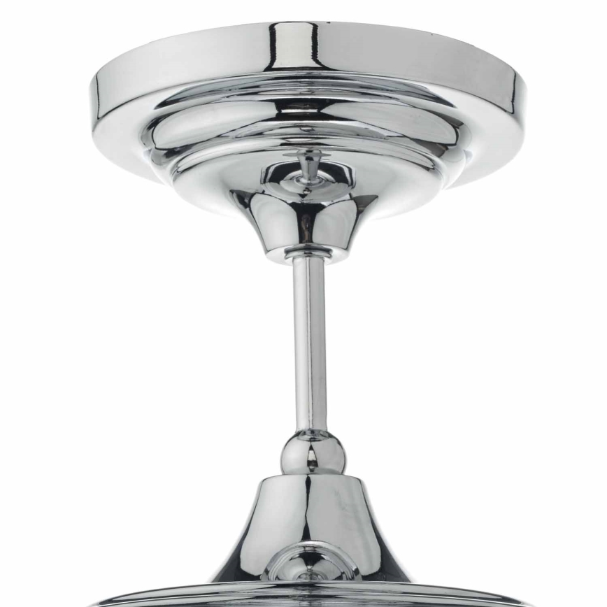 Där Lighting CAD0150 - Kopalniška stropna pritrjena svetilka CADEN 1xE27/60W/230V IP44 sijajni krom