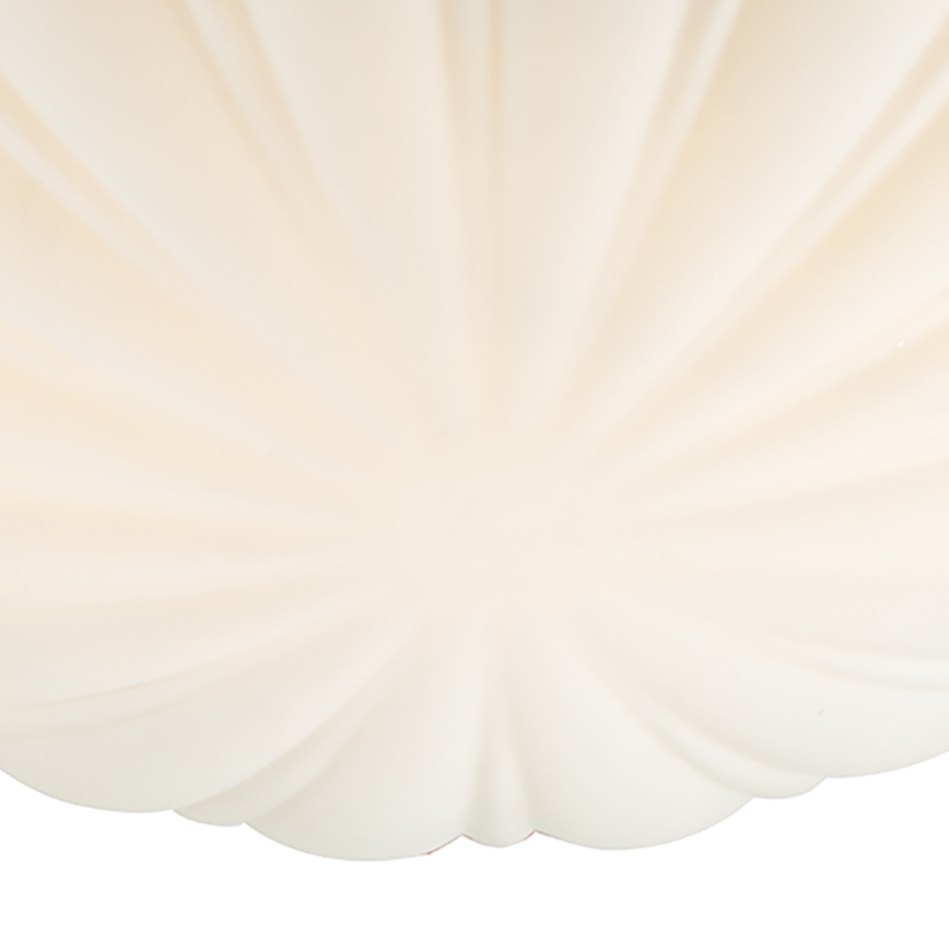 Där Lighting CAF502 - Stropno svetilo za kopalnico CAFE 1xE27/60W/230V Ø 27 cm IP44 belo