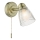 Där Lighting CED0775 - Kopalniška stenska svetilka CEDRIC 1xG9/25W/230V IP44 medenina