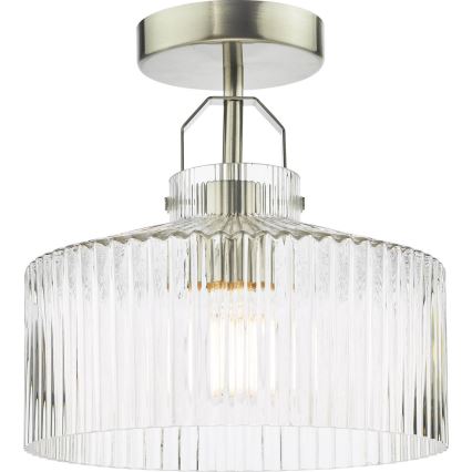 Där Lighting LEN4846 - Pritrdjen stropni lestenec LENKA 1xE27/60W/230V matni krom