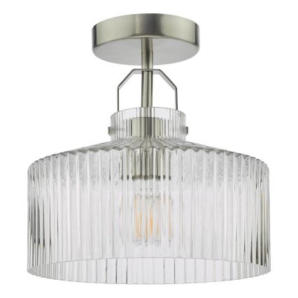 Där Lighting LEN4846 - Pritrdjen stropni lestenec LENKA 1xE27/60W/230V matni krom