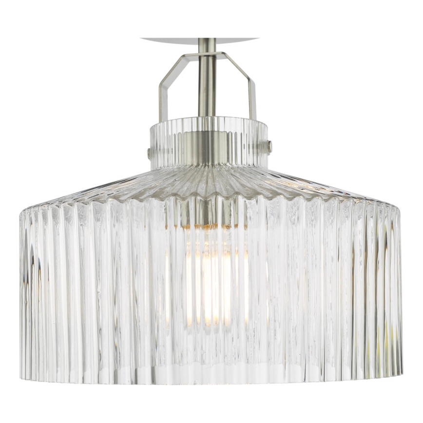 Där Lighting LEN4846 - Pritrdjen stropni lestenec LENKA 1xE27/60W/230V matni krom