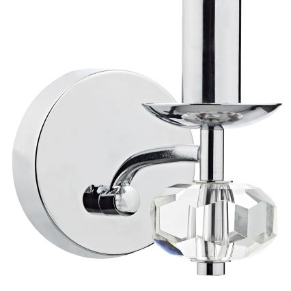 Där Lighting OLE0750 - Stenska svetilka OLEANA 1xE14/40W/230V sijajni krom