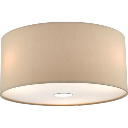 Där Lighting RON6529 - viseči lestenec na jekleni vrvici RONDA 1xE27/60W/230V bež