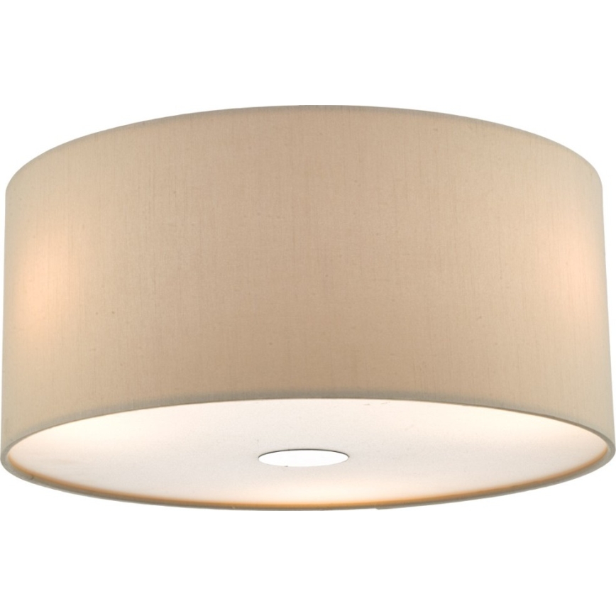 Där Lighting RON6529 - viseči lestenec na jekleni vrvici RONDA 1xE27/60W/230V bež
