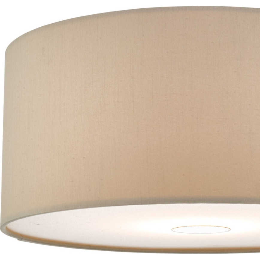 Där Lighting RON6529 - viseči lestenec na jekleni vrvici RONDA 1xE27/60W/230V bež