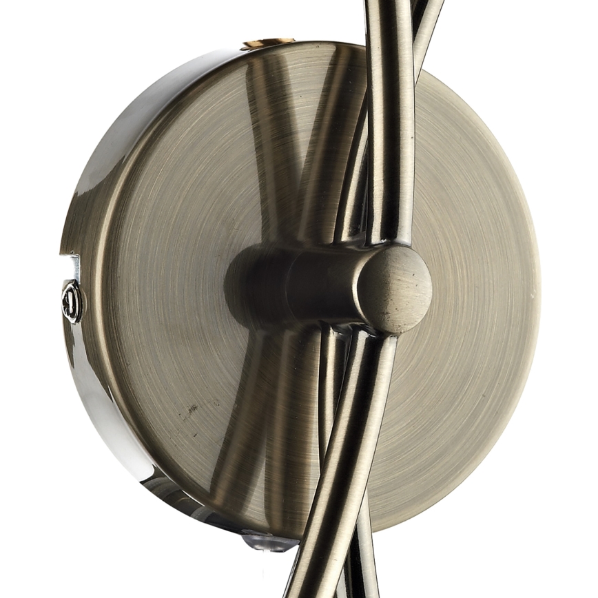 Där Lighting SEA0975 - Stensko svetilo SEATTLE 2xG9/40W/230V mesing