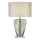 Där Lighting SYR4235 - Namizna svetilka SYRACUSE 1xE27/60W/230V sijajni krom/kremna