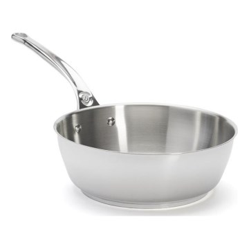 De Buyer 3411.24 - Sauté ponev MILADY 24 cm iz nerjavečega jekla