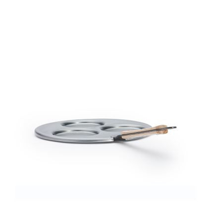 De Buyer 5712.03 - Ponev za palačinke MINERAL B BOIS 27 cm