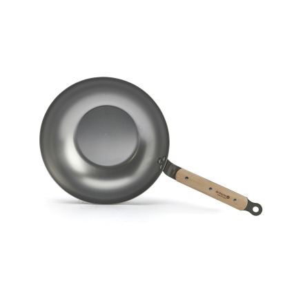 De Buyer 5717.28 - Ponev Wok MINERAL B BOIS 28 cm