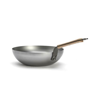 De Buyer 5717.28 - Wok ponev MINERAL B BOIS 28 cm