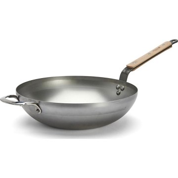 De Buyer 5717.32 - Wok ponev MINERAL B BOIS 32 cm