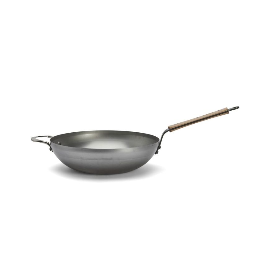 De Buyer 5717.32 - Wok ponev MINERAL B BOIS 32 cm