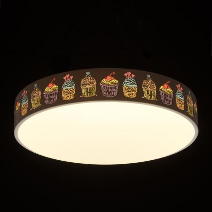 De Markt - LED Otroška stropna svetilka HI-TECH 1xLED/50W/230V + daljinski upravljalnik