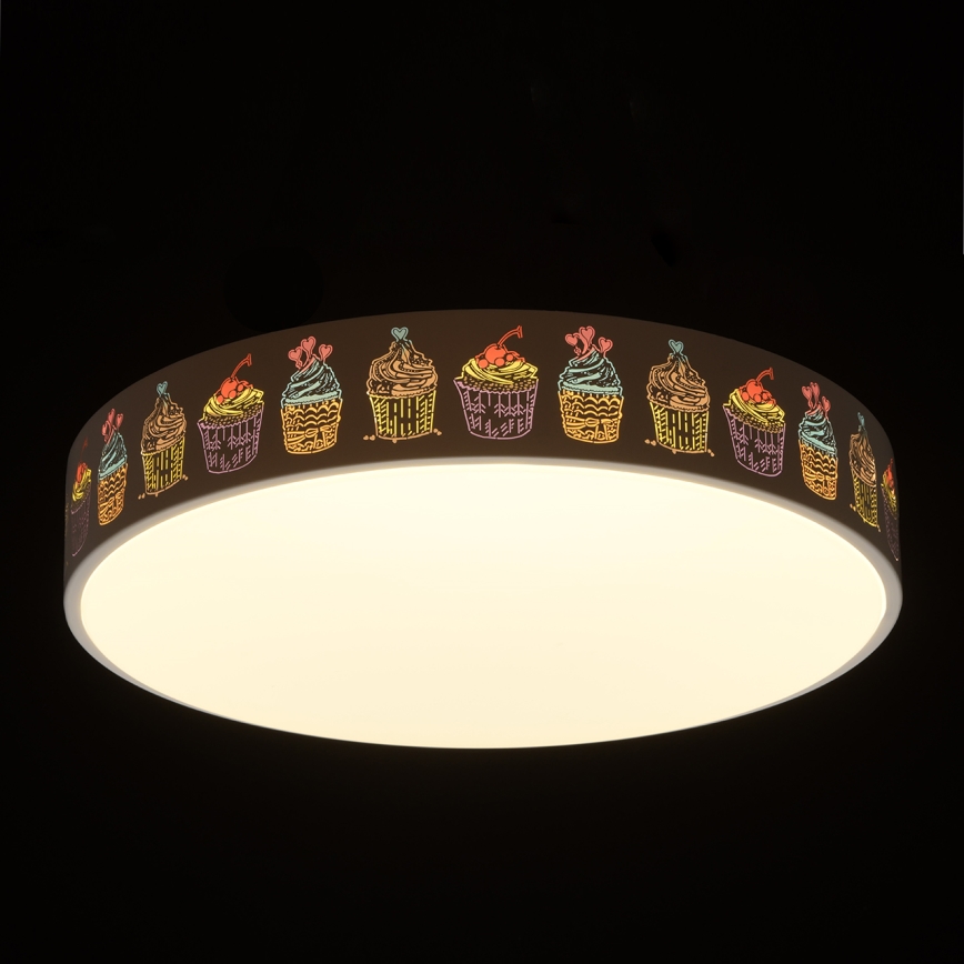 De Markt - LED Otroška stropna svetilka HI-TECH 1xLED/50W/230V + daljinski upravljalnik