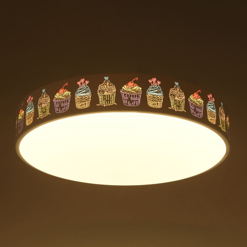 De Markt - LED Otroška stropna svetilka HI-TECH 1xLED/50W/230V + daljinski upravljalnik
