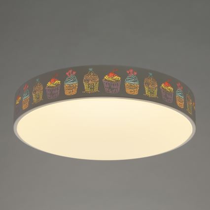 De Markt - LED Otroška stropna svetilka HI-TECH 1xLED/50W/230V + daljinski upravljalnik