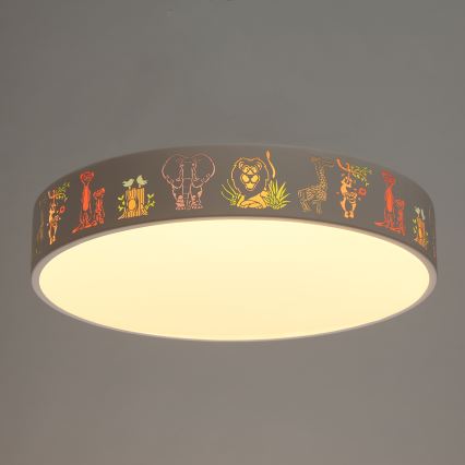 De Markt - LED Otroška stropna svetilkao HI-TECH 1xLED/50W/230V + daljinski upravljalnik