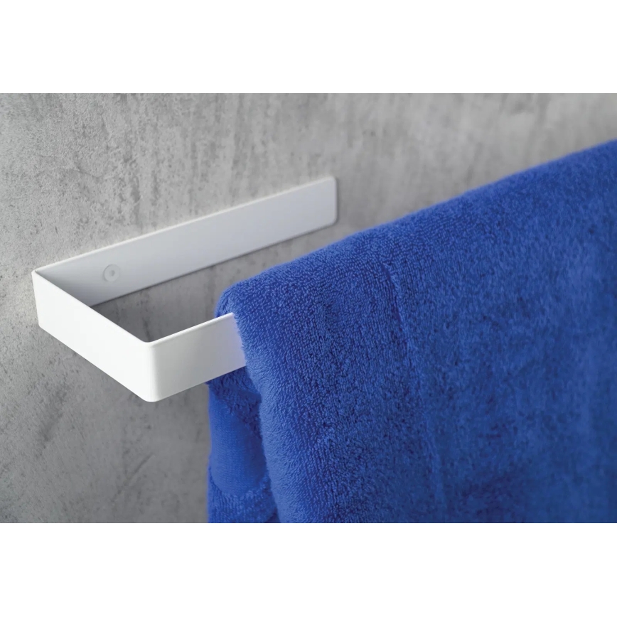 Deante ADM_A621 - Stenski obešalnik za brisače MOKKO 60 cm bel