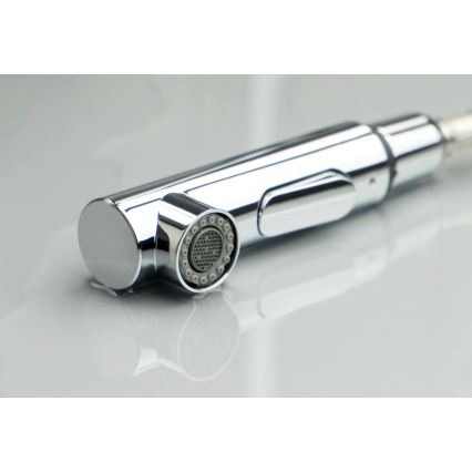 Deante BKM_073M - Kuhinjska armatura z izvlečno prho MOMI, sijajni krom