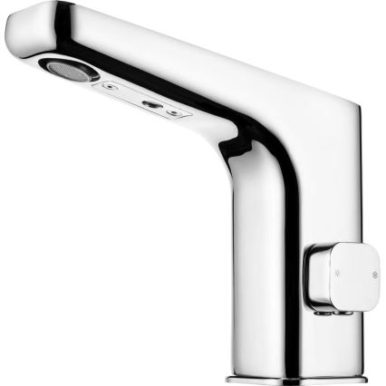 Deante BQH_029V - Brezkontaktna pipa za umivalnik z regulacijo temperature HIACYNT 230/6V sijajni krom