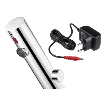 Deante BQR_P29V - Touchless pipa za umivalnik z temperature regulation SENSE 230/6V polirano jeklo
