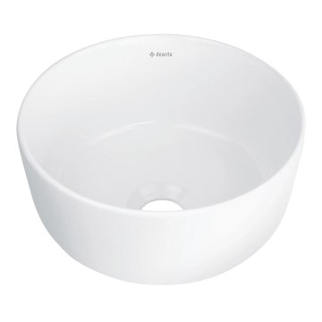 Deante CDJ_6U2S - Vgradni umivalnik JASMIN premera 28 cm keramika/bela
