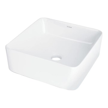 Deante CDJ_6U3S - Umivalnik na pult JASMIN 34,5x34,5 cm keramika/bela